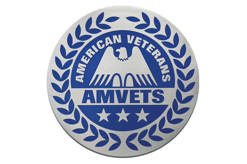 Cast Bronze Metal Plaque Veterans Seal