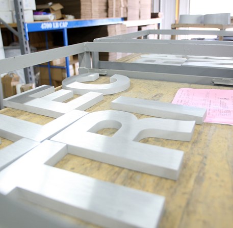 How to Apply Flat Cut or Cast Metal Letters