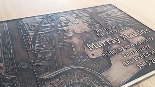 Creative Ways to Celebrate a Life with a Personalized Metal Plaque