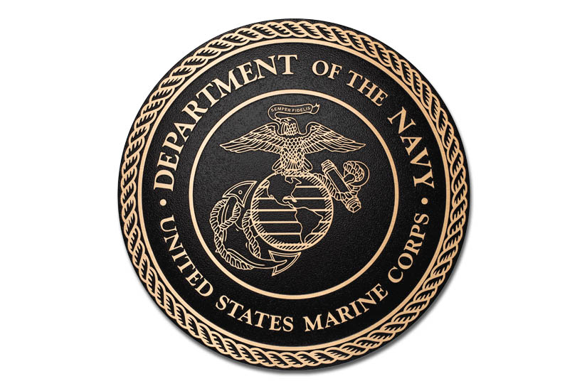 Bronze Navy Military Seal