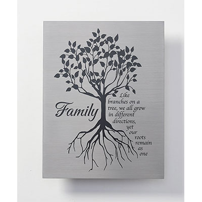 Family Tree Quote Plaque