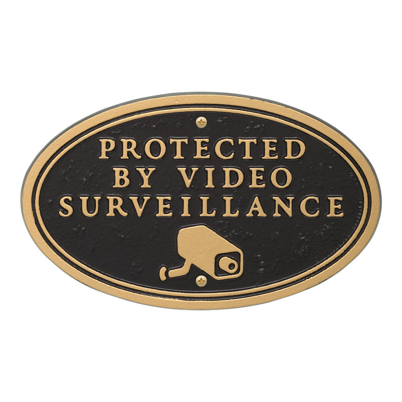 protected by video surveillance
